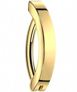 Tytanowy Kolczyk do Pępka Clicker – Tytan G23 GOLD.jpg